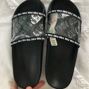 brand new pink vs slides